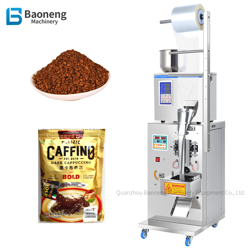 Multi-Function Plastic Automatic Tea Bag Packing Machine for Particle and Powder, Coffee, Flour, Beans, Tea Filling and Sealing