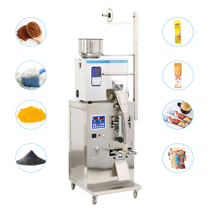 Automatic Food Nuts Filling Confectionery Packaging Milk Powder Spices Pouch Packing Machine
