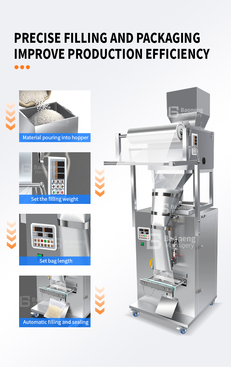 2025 Vertical Plastic and Paper Packaging Machine for Potato Chips and Coffee Bags Film and Pouch Filling and Sealing Machinery