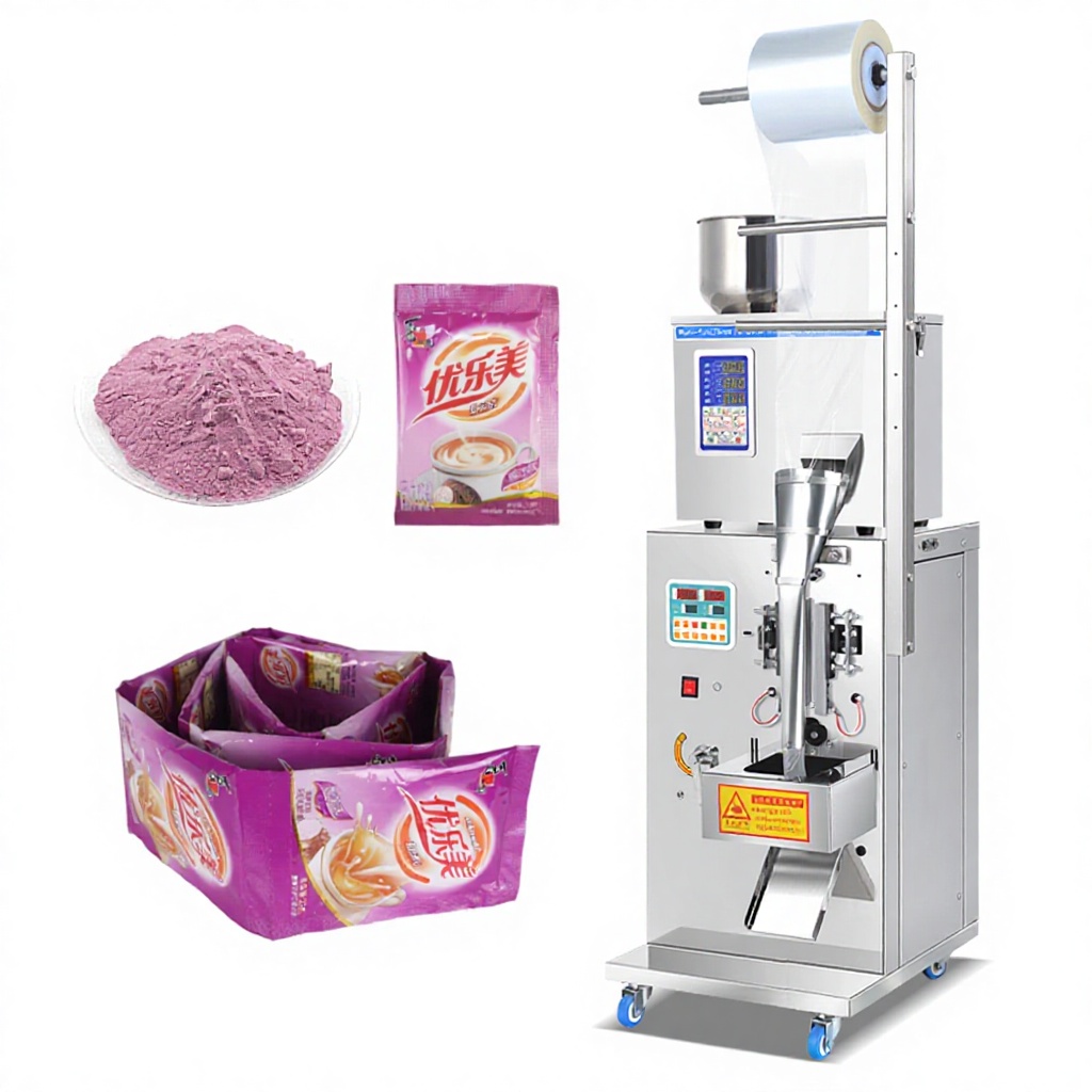 Chocolate Chips Plastic Packaging Material Back Seal Bag for Food Candy Tobacco Textiles Industries Filling Gluing Pouch