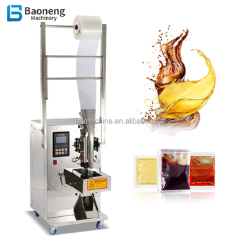 Liquid packaging machine for water pouches