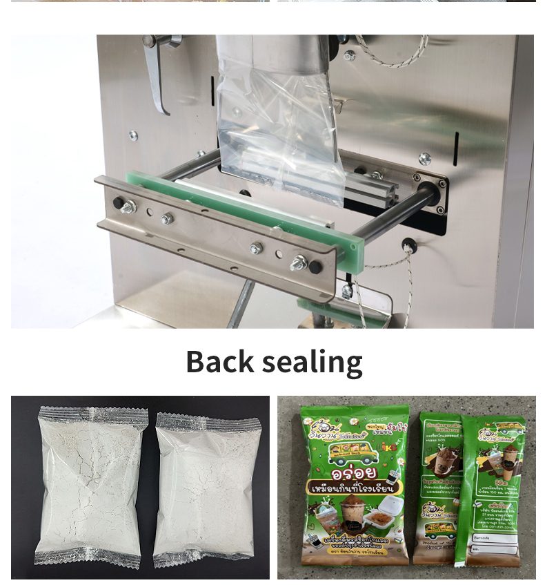 For Solid Granules Bagged Material Food Pouch Film Multi-Function Automatic Machine Filling Sealing Printing Punching